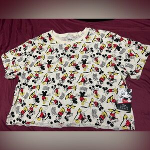 Disney cropped tee